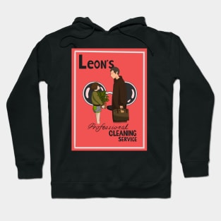 Leon the professional cleaning service Hoodie